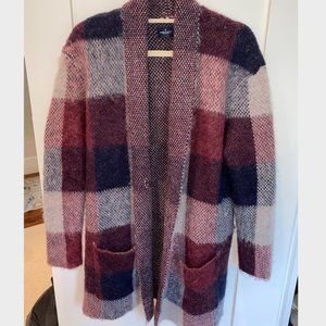 Thick button up cardigan